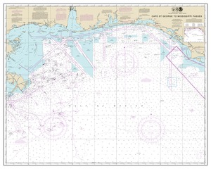 thumbnail for chart Cape St. George to Mississippi Passes