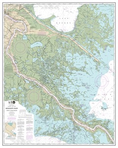 Mississippi River-Venice to New Orleans thumbnail for chart Mississippi River-Venice to New Orleans