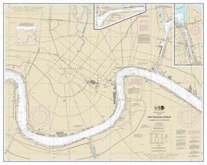 thumbnail for chart New Orleans Harbor Chalmette Slip to Southport