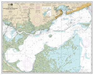 Lake Borgne and approaches Cat Island to Point aux Herbes thumbnail for chart Lake Borgne and approaches Cat Island to Point aux Herbes