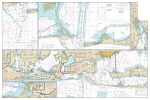 thumbnail for chart Intracoastal Waterway Santa Rosa Sound to Dauphin Island