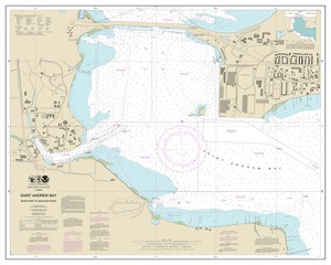 St. Andrew Bay - Bear Point to Sulpher Point thumbnail for chart St. Andrew Bay - Bear Point to Sulpher Point