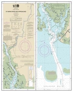 St.Marks River and approaches thumbnail for chart St.Marks River and approaches