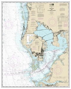 Tampa Bay and St. Joseph Sound thumbnail for chart Tampa Bay and St. Joseph Sound