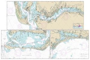 thumbnail for chart Intracoastal Waterway Fort Myers to Charlotte Harbor and Wiggins Pass