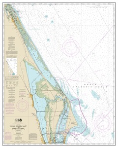 thumbnail for chart Ponce de Leon Inlet to Cape Canaveral