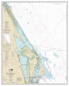 Ponce de Leon Inlet to Cape Canaveral thumbnail for chart Ponce de Leon Inlet to Cape Canaveral