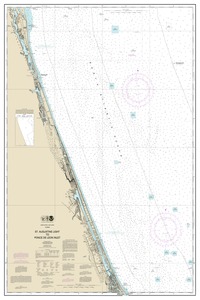 St. Augustine Light to Ponce de Leon Inlet thumbnail for chart St. Augustine Light to Ponce de Leon Inlet