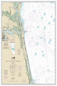 thumbnail for chart Amelia Island to St. Augustine