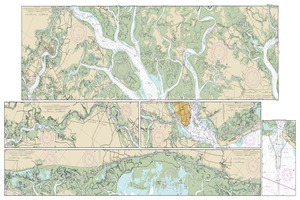 Intracoastal Waterway Casino Creek to Beaufort River thumbnail for chart Intracoastal Waterway Casino Creek to Beaufort River