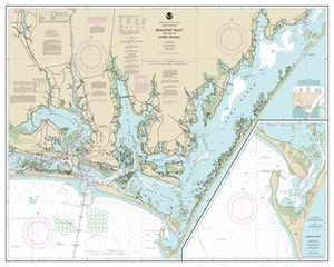 thumbnail for chart Beaufort Inlet and Part of Core Sound;Lookout Bight
