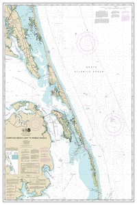 thumbnail for chart Currituck Beach Light to Wimble Shoals