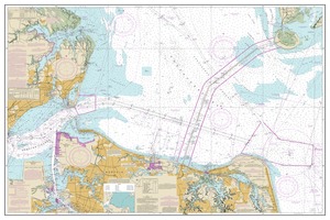 Chesapeake Bay Cape Charles to Norfolk Harbor thumbnail for chart Chesapeake Bay Cape Charles to Norfolk Harbor