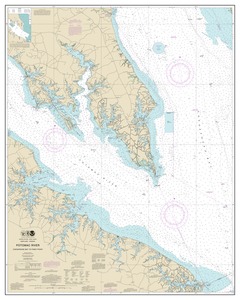 thumbnail for chart Potomac River Chesapeake Bay to Piney Point