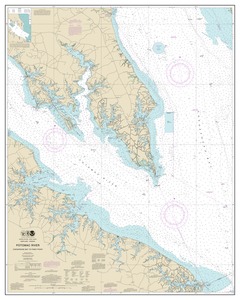 Potomac River Chesapeake Bay to Piney Point thumbnail for chart Potomac River Chesapeake Bay to Piney Point