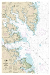 thumbnail for chart Chesapeake Bay Mobjack Bay and York River Entrance