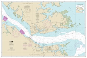 York River Yorktown and Vicinity thumbnail for chart York River Yorktown and Vicinity
