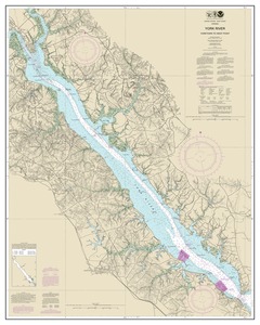 York River Yorktown to West Point thumbnail for chart York River Yorktown to West Point