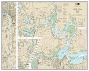 James River Jordan Point to Richmond thumbnail for chart James River Jordan Point to Richmond