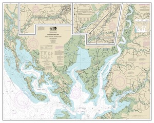 Chesapeake Bay Honga, Nanticoke, Wicomico Rivers and Fishing Bay thumbnail for chart Chesapeake Bay Honga, Nanticoke, Wicomico Rivers and Fishing Bay