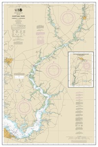 Choptank River Cambridge to Greensboro thumbnail for chart Choptank River Cambridge to Greensboro
