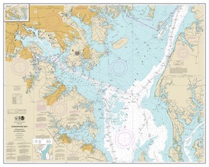 thumbnail for chart Chesapeake Bay Approaches to Baltimore Harbor
