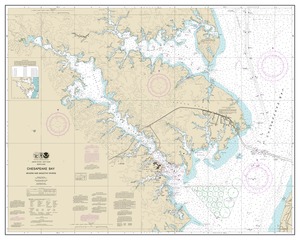 thumbnail for chart Chesapeake Bay Severn and Magothy Rivers