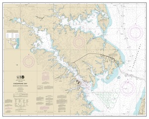 Chesapeake Bay Severn and Magothy Rivers thumbnail for chart Chesapeake Bay Severn and Magothy Rivers