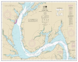 thumbnail for chart Potomac River Lower Cedar Point to Mattawoman Creek