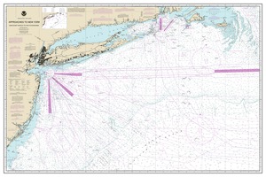 Approaches to New York, Nantucket Shoals to Five Fathom Bank thumbnail for chart Approaches to New York, Nantucket Shoals to Five Fathom Bank