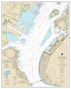 New York Harbor Upper Bay and Narrows-Anchorage Chart thumbnail for chart New York Harbor Upper Bay and Narrows-Anchorage Chart