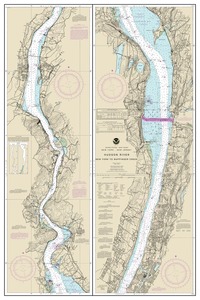 thumbnail for chart Hudson River New York to Wappinger Creek