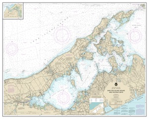 thumbnail for chart New York Long Island, Shelter Island Sound and Peconic Bays;Mattituck Inlet