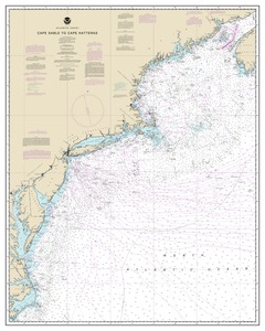 thumbnail for chart Cape Sable to Cape Hatteras