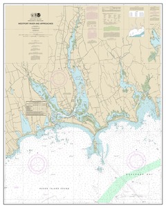 thumbnail for chart Westport River and Approaches