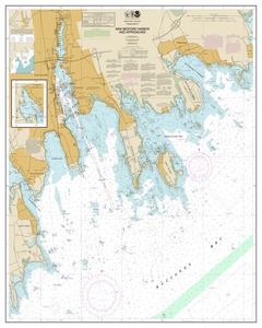 thumbnail for chart New Bedford Harbor and Approaches