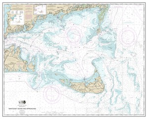 thumbnail for chart Nantucket Sound and Approaches