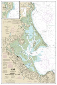 thumbnail for chart Harbors of Plymouth, Kingston and Duxbury; Green Harbor