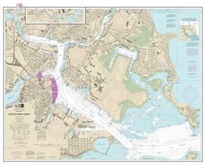 Boston Inner Harbor thumbnail for chart Boston Inner Harbor