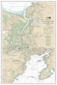 thumbnail for chart Gloucester Harbor and Annisquam River