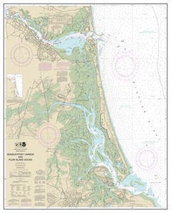 Newburyport Harbor and Plum Island Sound thumbnail for chart Newburyport Harbor and Plum Island Sound