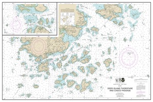 thumbnail for chart Deer Island Thorofare and Casco Passage