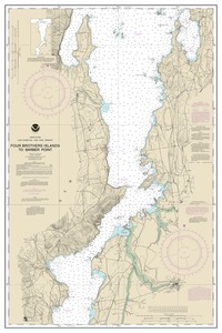 Four Brothers Islands to Barber Point thumbnail for chart Four Brothers Islands to Barber Point