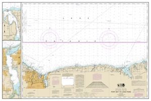 thumbnail for chart Port Bay to Long Pond;Port Bay Harbor;Irondequoit Bay