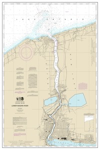 Lower Niagara River thumbnail for chart Lower Niagara River