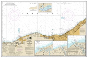 thumbnail for chart Moss Point to Vermilion;Beaver Creek;Vermilion Harbor;Rocky River