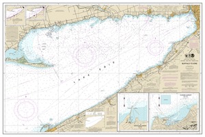 thumbnail for chart Buffalo to Erie;Dunkirk;Barcelone Harbor