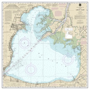 Lake St. Clair thumbnail for chart Lake St. Clair