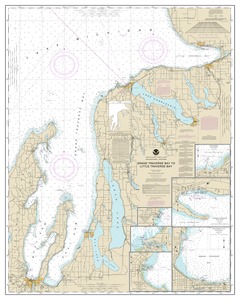 Grand Traverse Bay to Little Traverse Bay;Harobr Springs;Petoskey;Elk Rapids;Suttons Bay;Northport;Traverse City thumbnail for chart Grand Traverse Bay to Little Traverse Bay;Harobr Springs;Petoskey;Elk Rapids;Suttons Bay;Northport;Traverse City