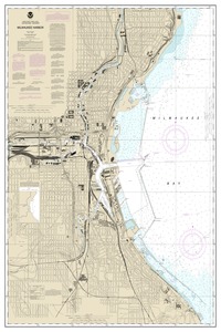 Milwaukee Harbor thumbnail for chart Milwaukee Harbor